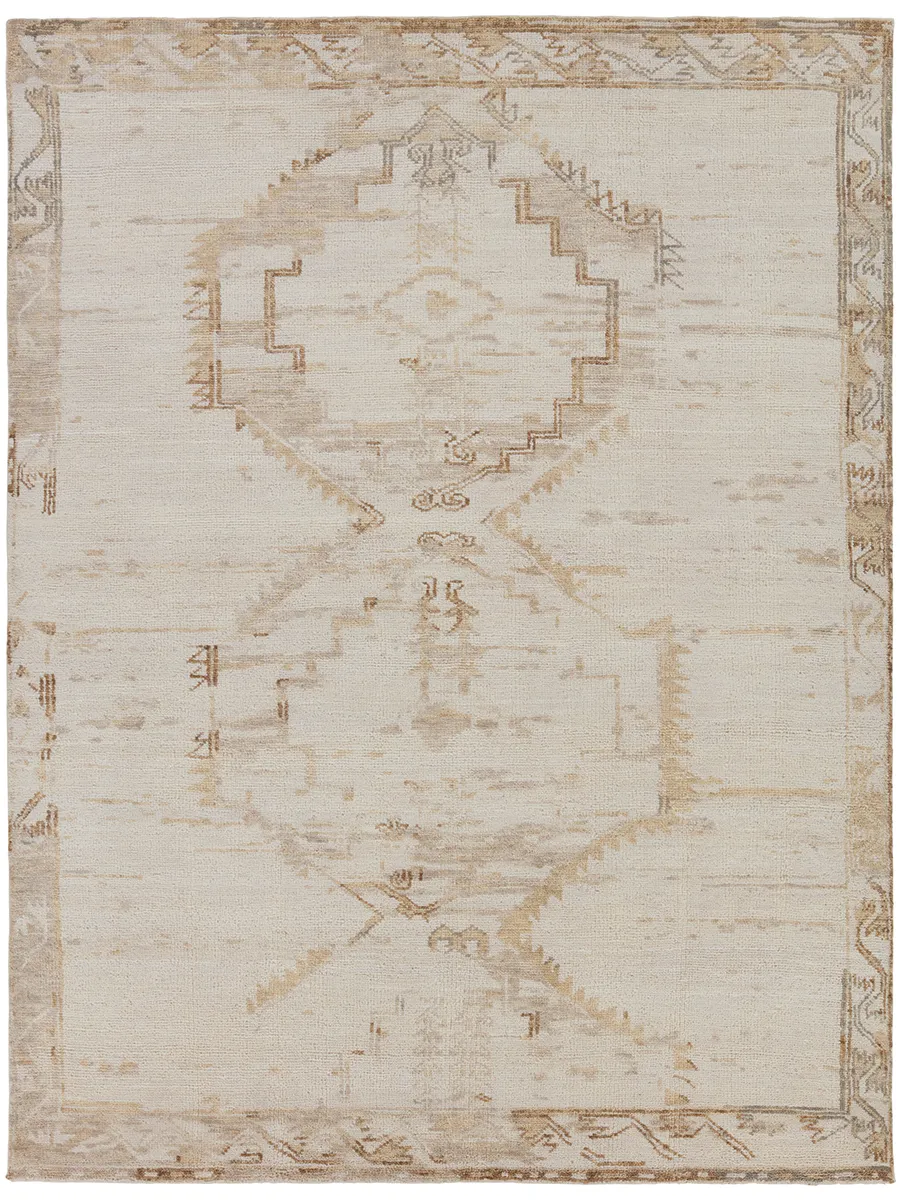 Jinsen Alamo White 10' x 14' Rug