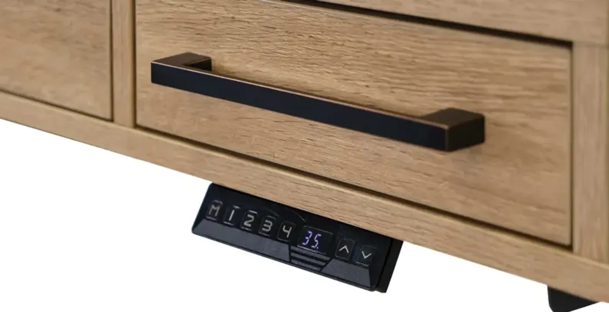 Mason 57" Electronic Sit Stand Desk