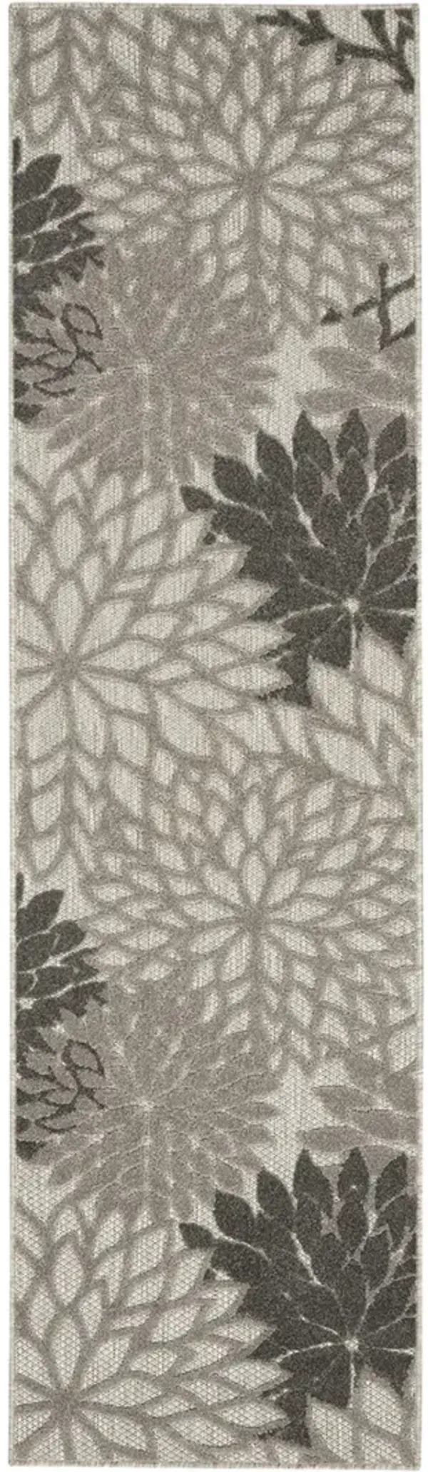 Aloha ALH05 Silver/Gray 2' x 6' Rug