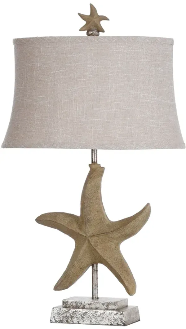 Starfish Motif Table Lamp (Set of 2)