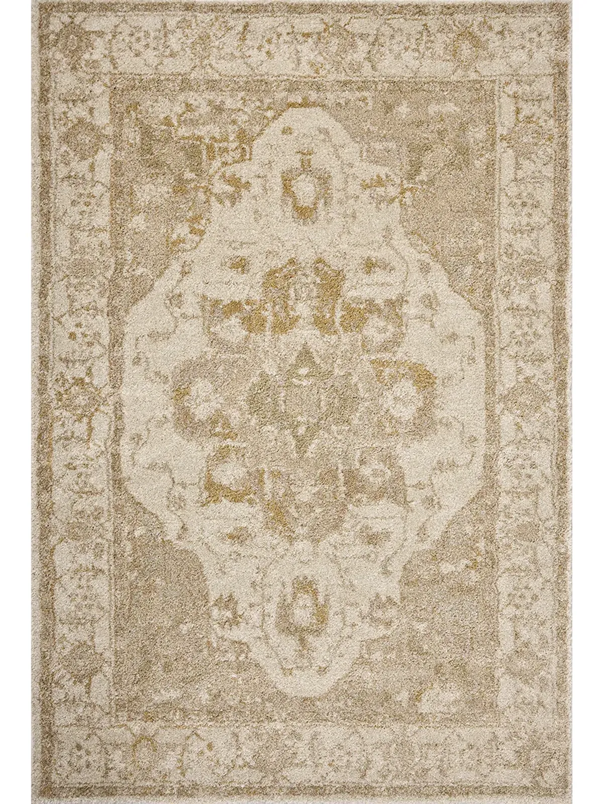 Tamryn TAM-02 Natural / Blush 2''7" x 4' Rug by