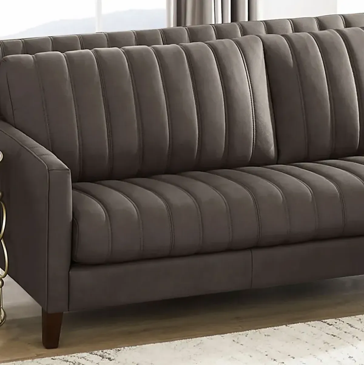 Ennis Top Grain Leather Sofa