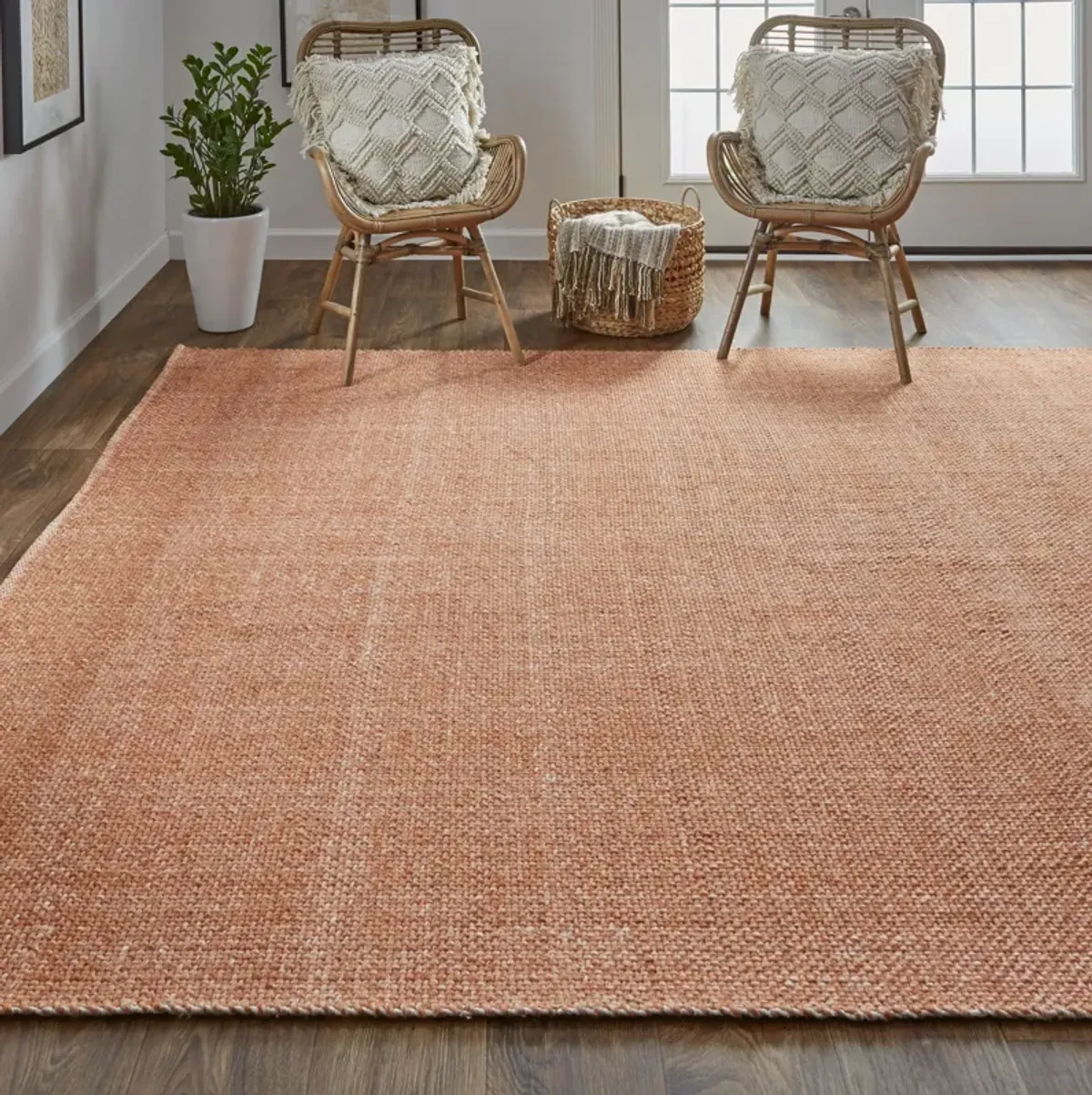 Naples 0751F Orange 5' x 8' Rug