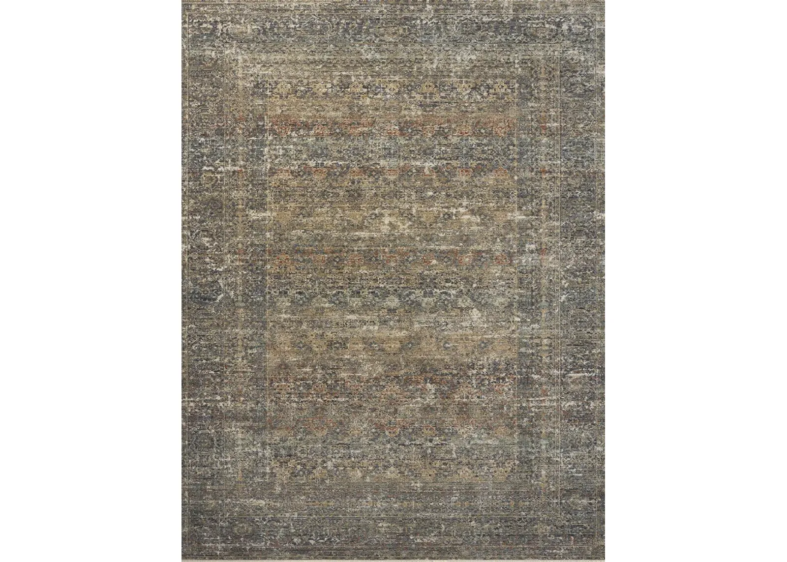 Heritage HER-11 Midnight / Multi 8''0" x 10''0" Rug by Patent Pending