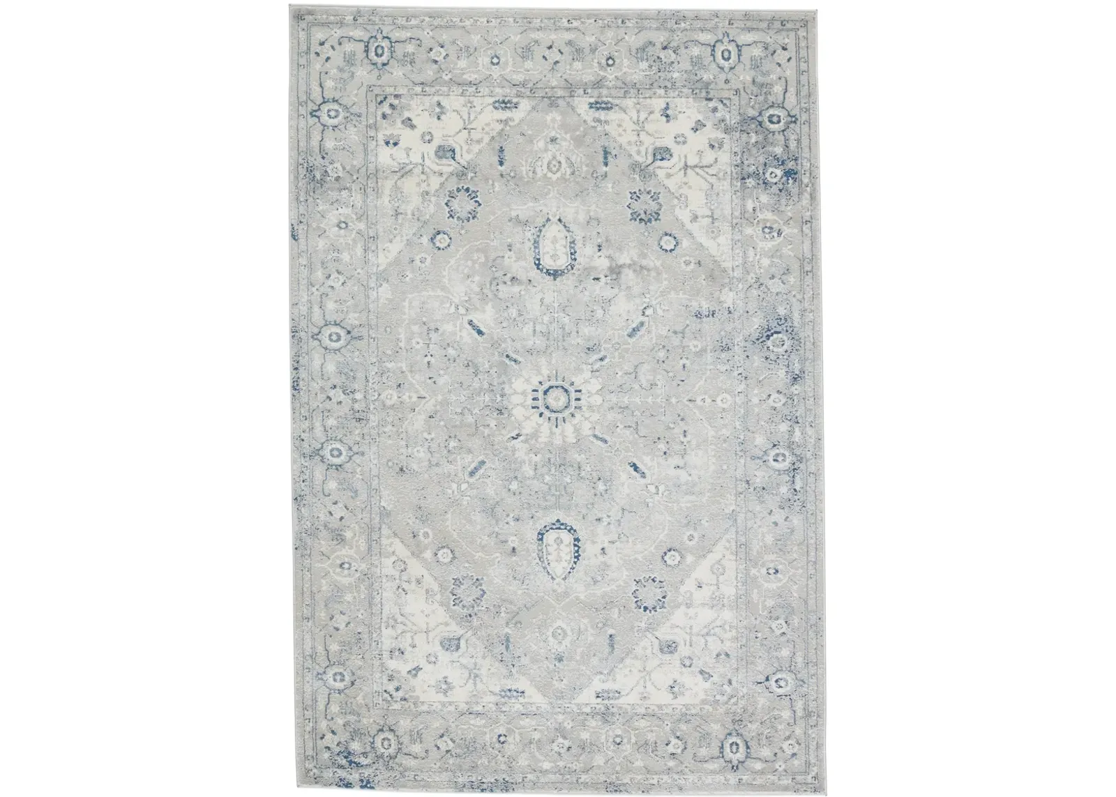 Solace Dianella Gray 3' x 8' Runner Rug