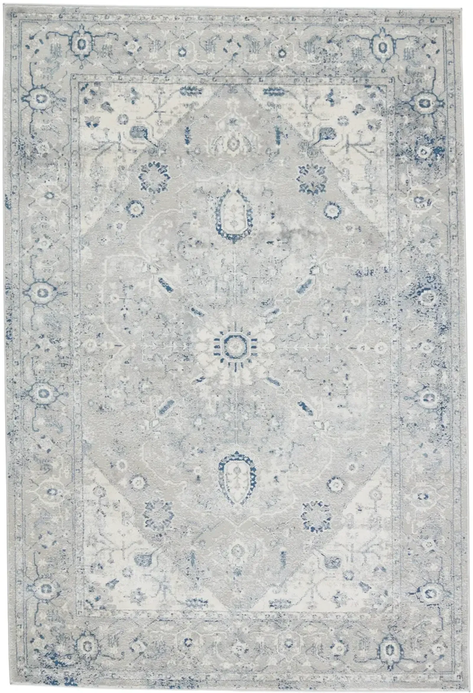 Solace Dianella Gray 3' x 8' Runner Rug