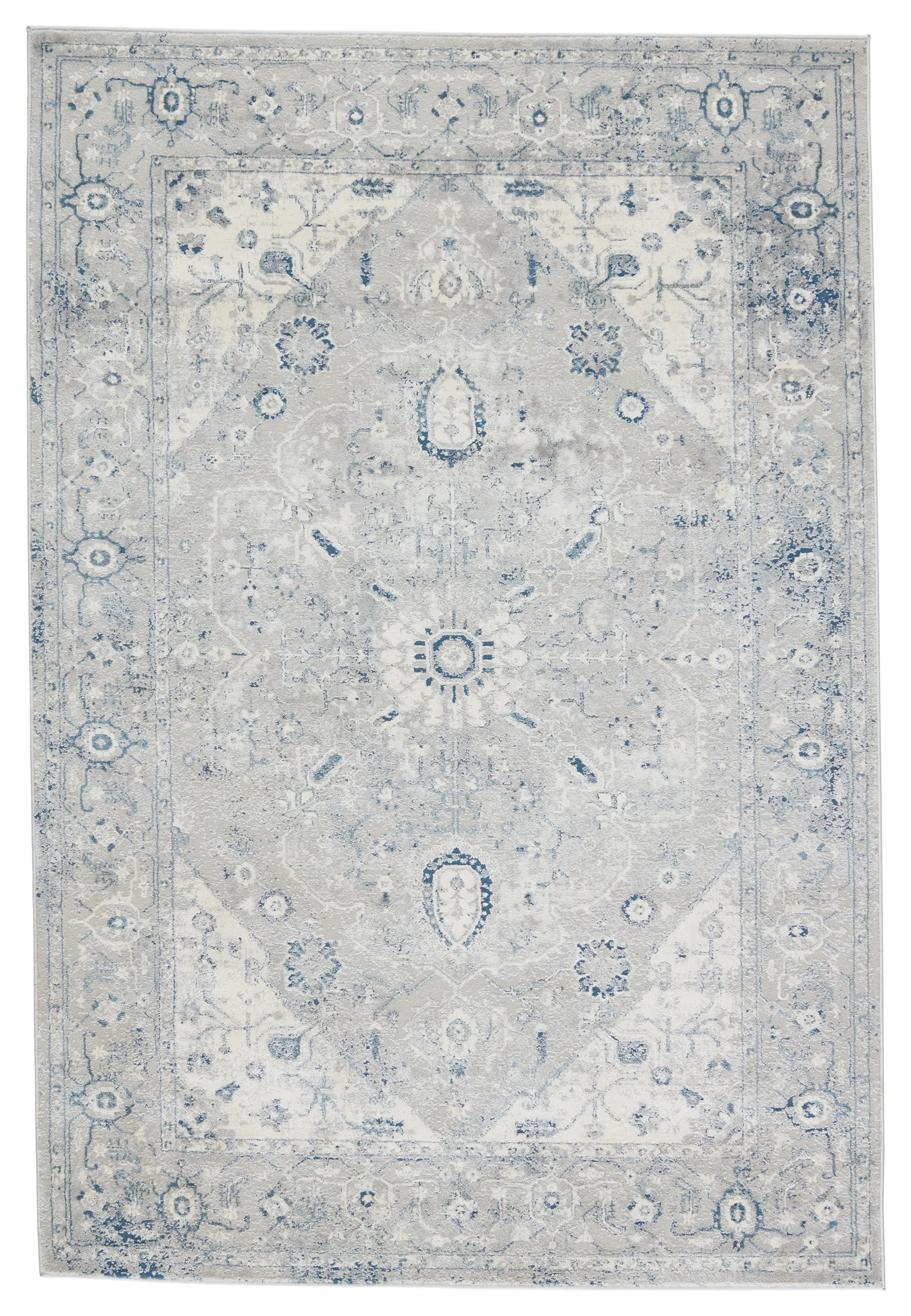 Solace Dianella Gray 3' x 8' Runner Rug