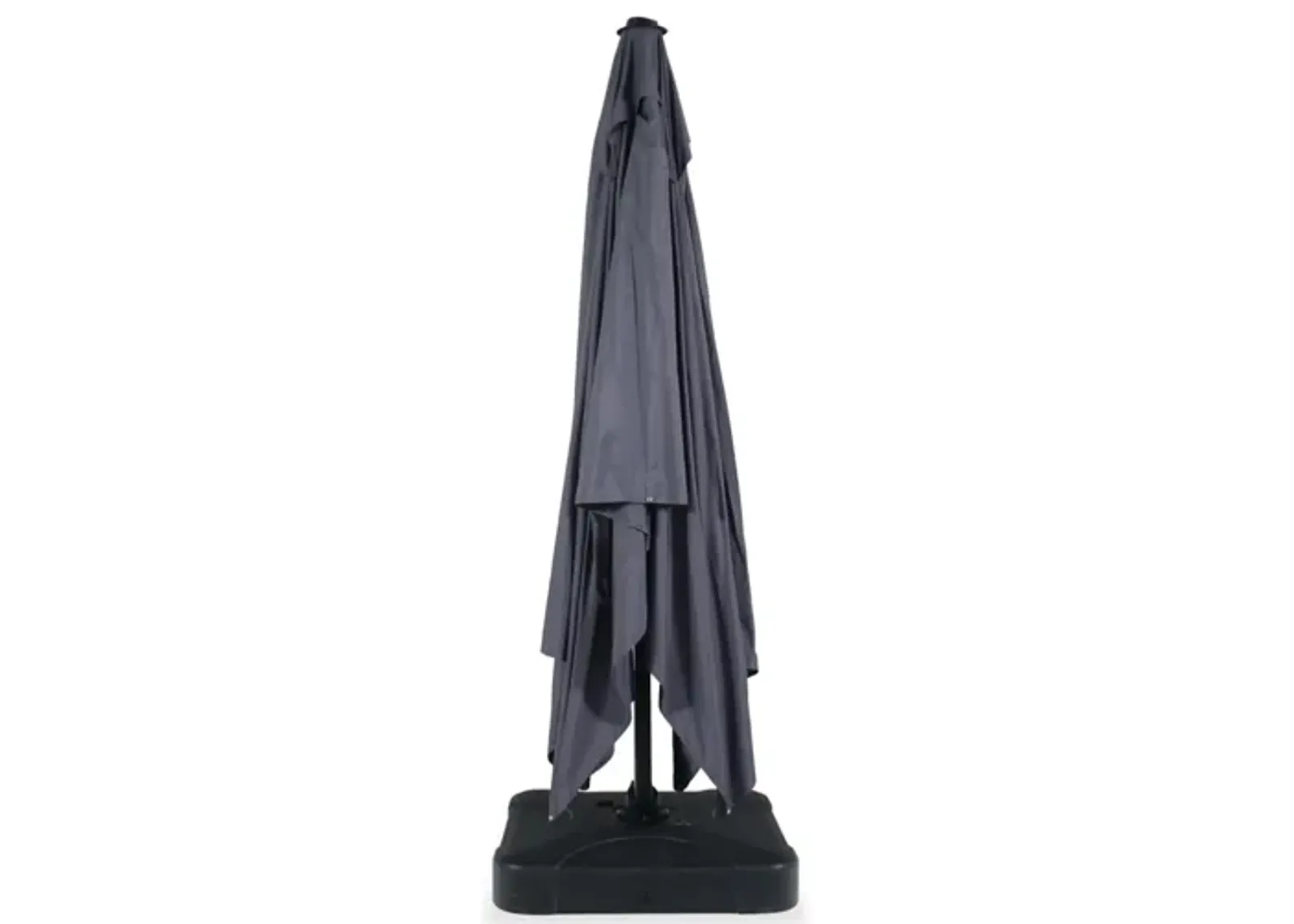 Grey 10' x 13' Patio Umbrella & Base