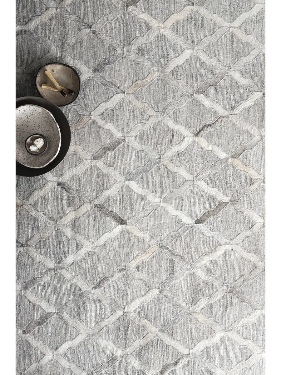 Dorado DB04 Grey/Grey 5' x 7'6" Rug