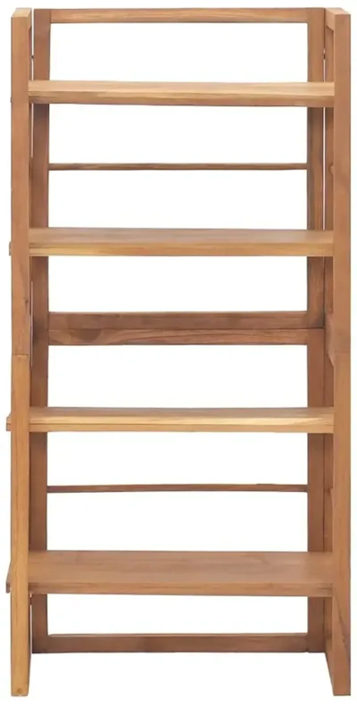 Shelving Unit 23.6"x11.8"x47.2" Solid Teak Wood