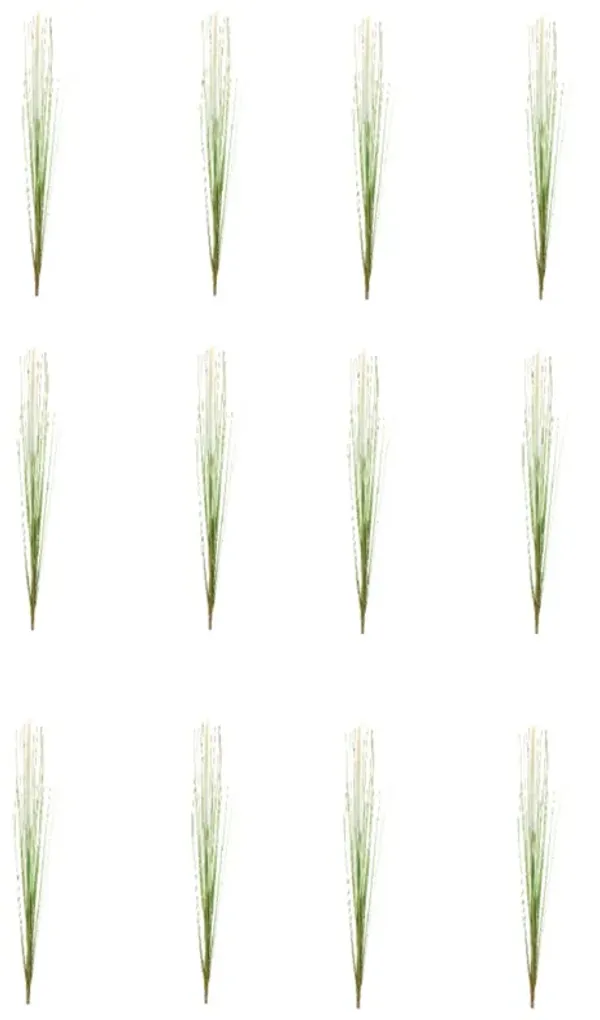 Set of 12 Foxtail Bushes for Floral Arrangements and Seasonal Decor
