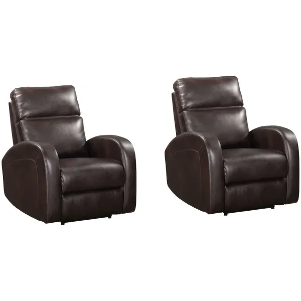 Parker Living Devin - Pebble Brown Power Recliner Two Pack