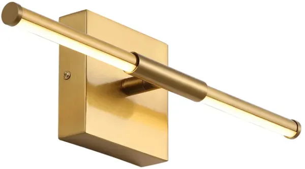 Makena Modern Minimalist Dimmable Integrated LED Metal Wall Sconce