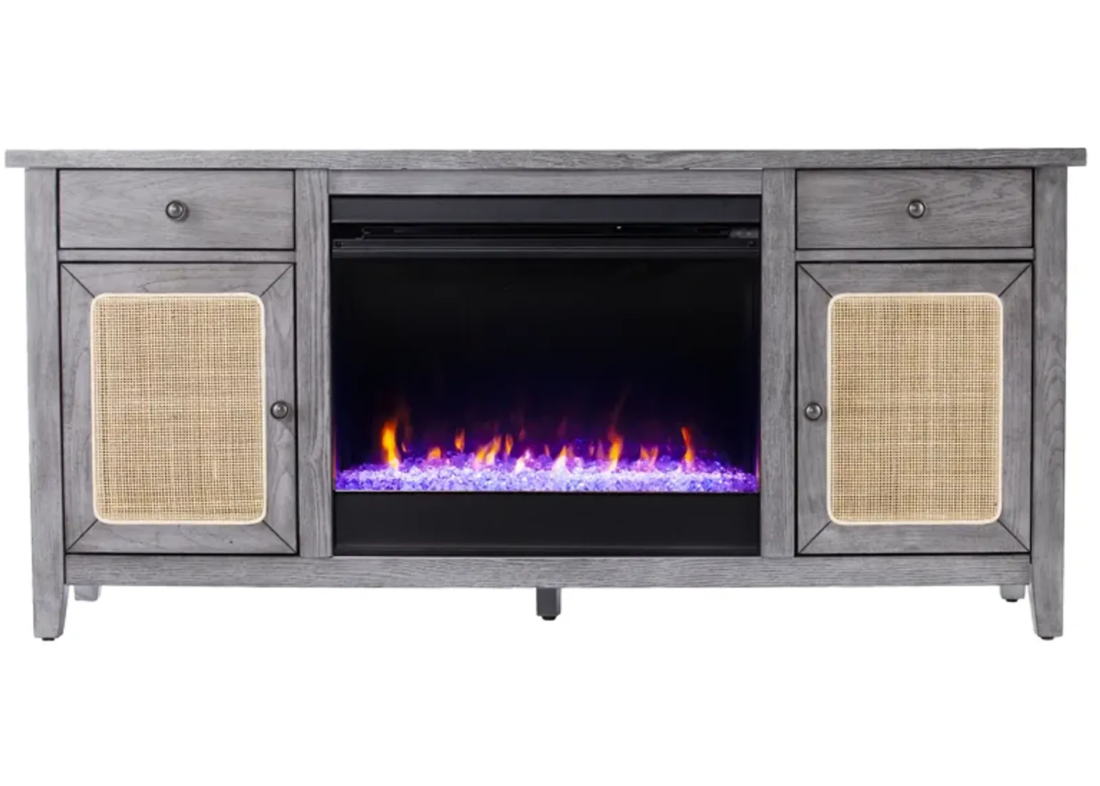 Raegan Color Changing Fireplace Console