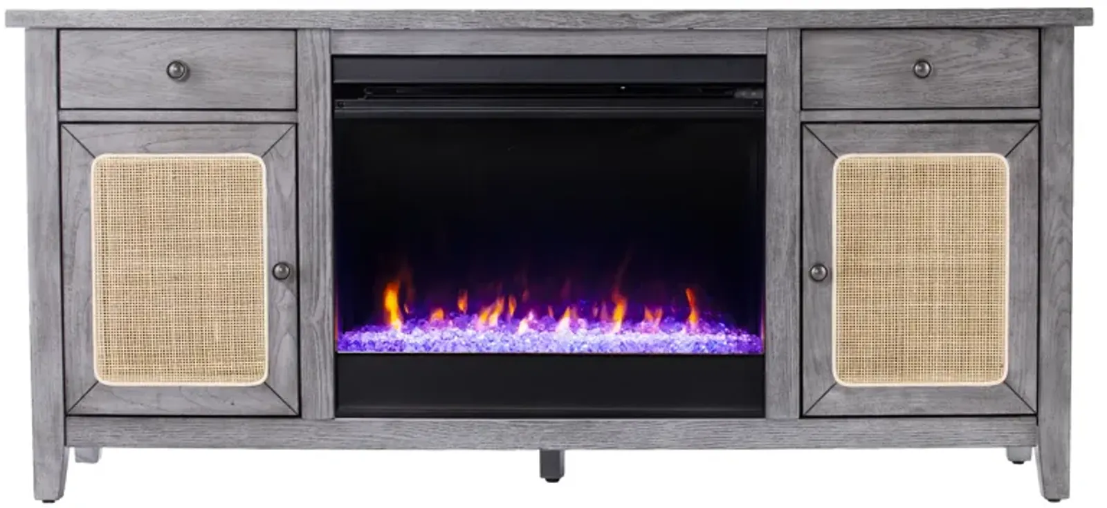 Raegan Color Changing Fireplace Console