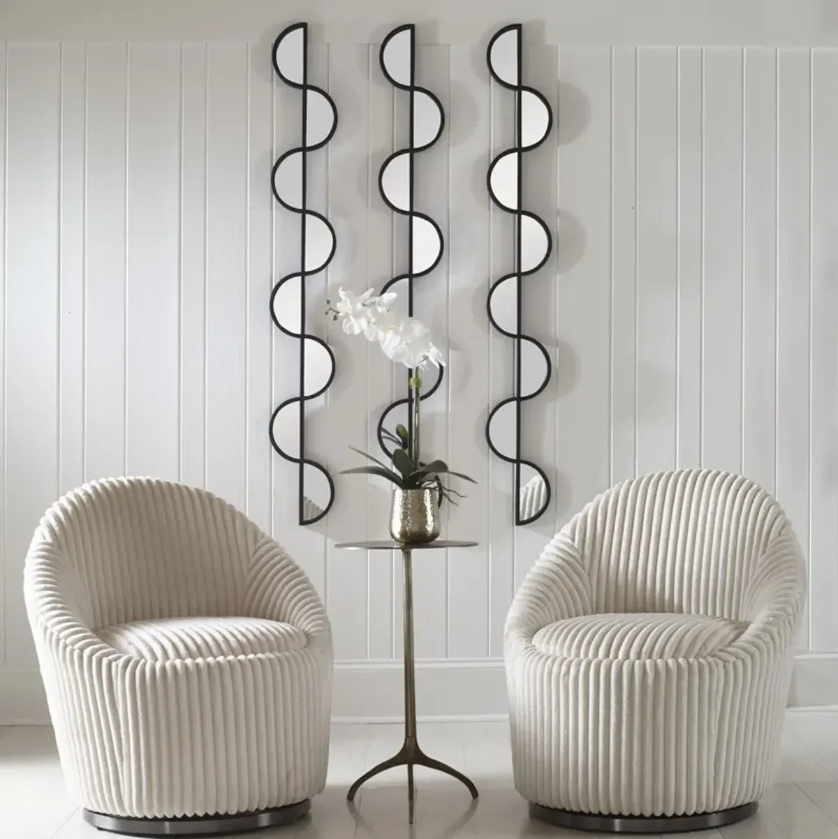 Wisp Mirrored Wall Decor (Set of 3)