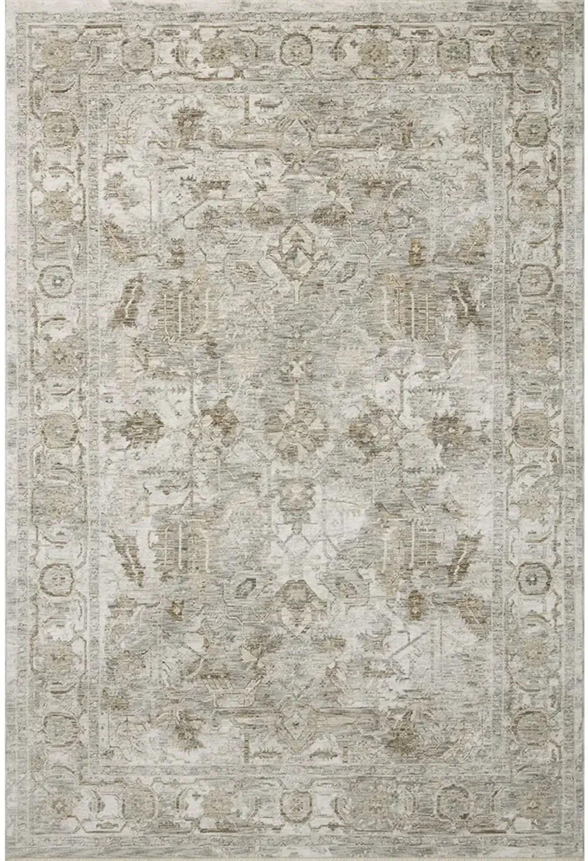 Honora Grey/Taupe 3'9" x 5'9" Accent Rug by Amber Lewis x Loloi