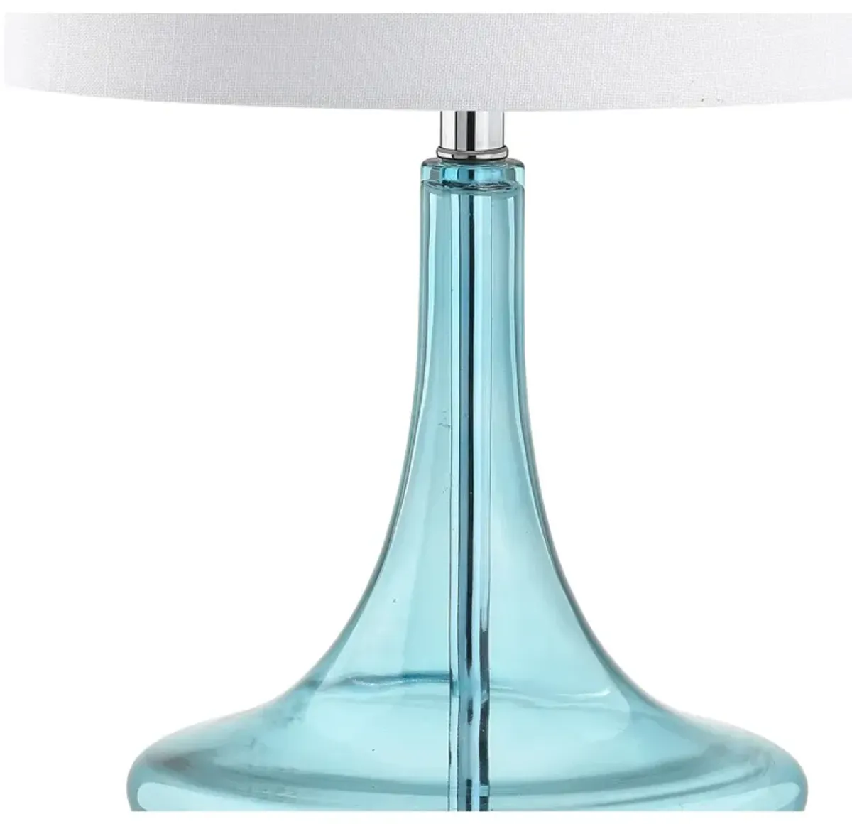 Cecile Glass Teardrop LED Table Lamp (Set of 2)