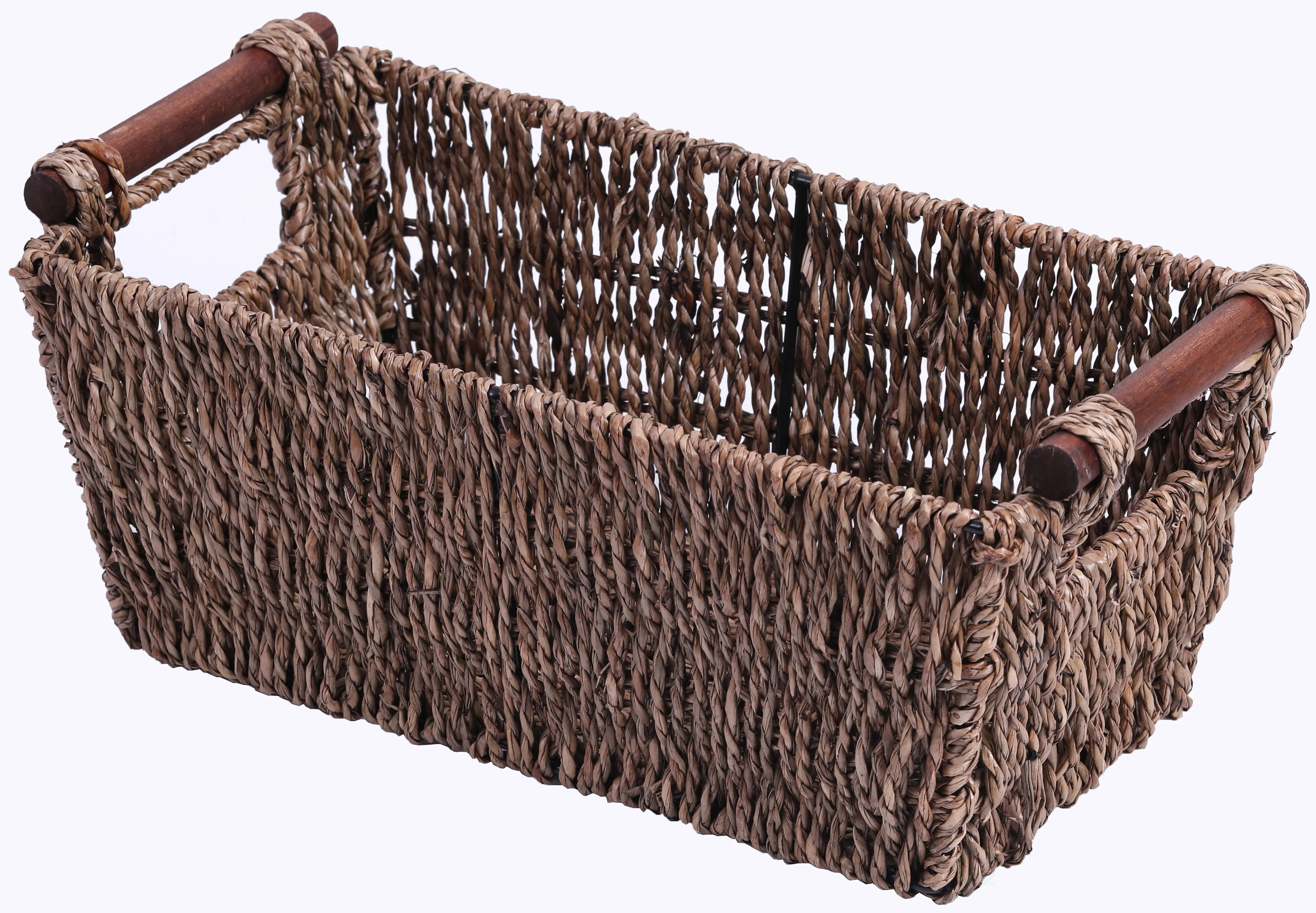 Seagrass Counter-Top Basket Great for Folded Paper Towel