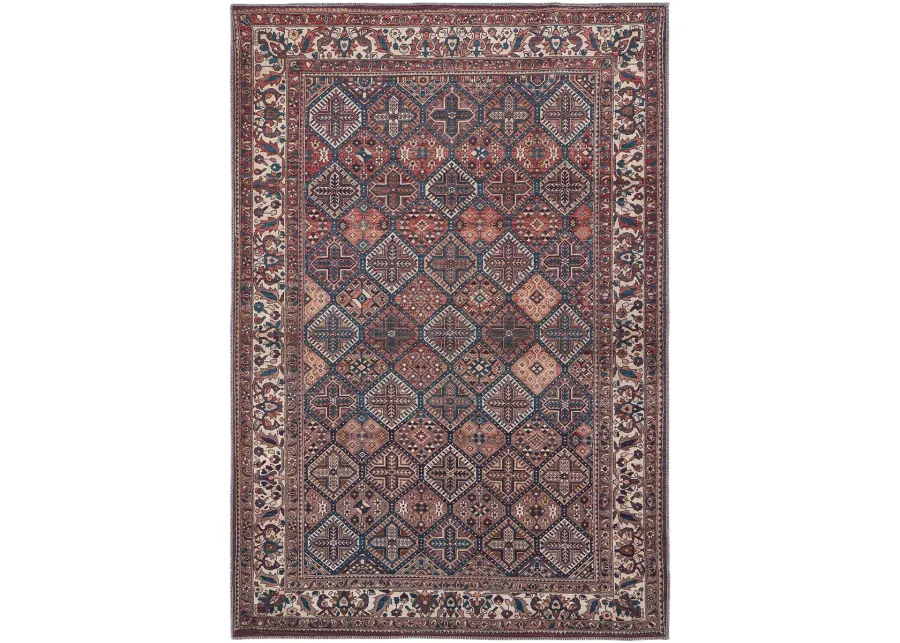 Rawlins 39HKF Brown/Red/Ivory 8'10" x 12' Rug