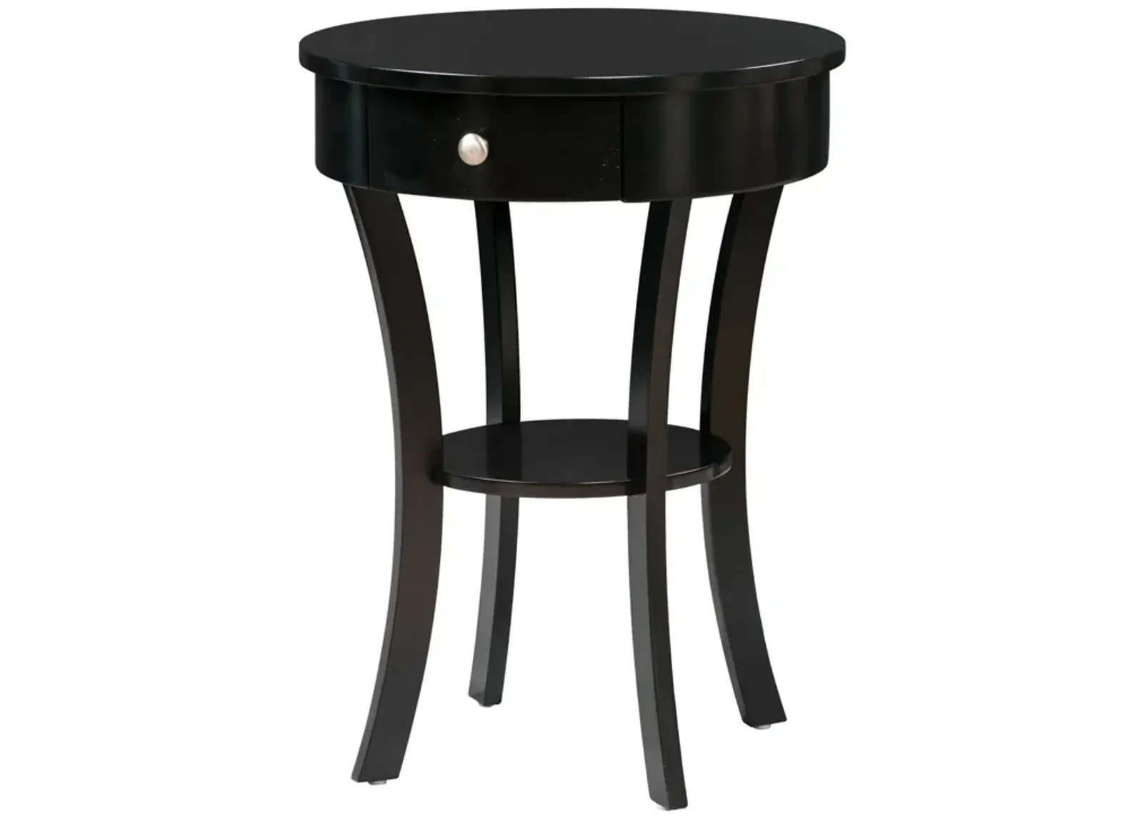 Convenience Concepts Classic Accents Schaffer End Table, Black