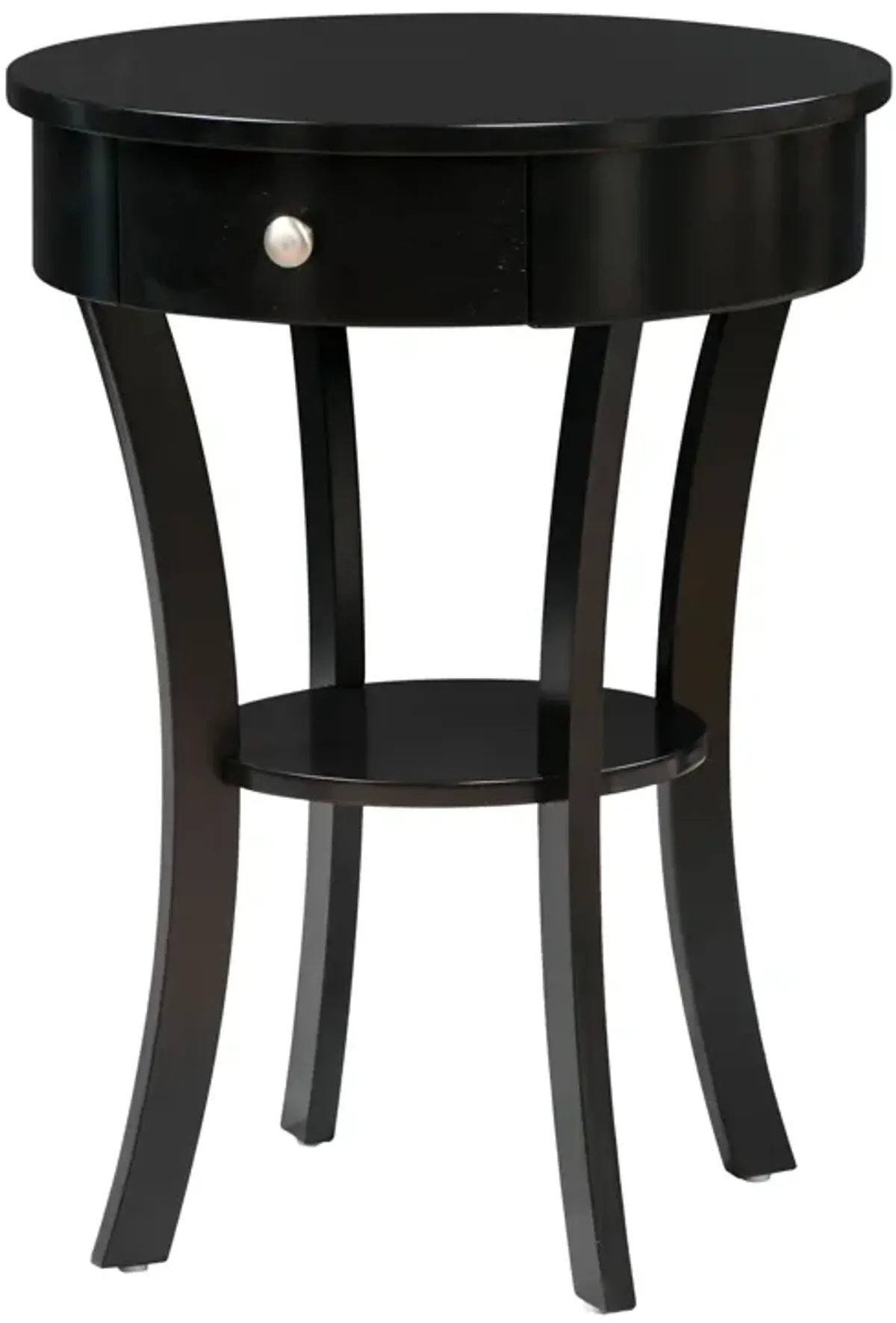 Convenience Concepts Classic Accents Schaffer End Table, Black