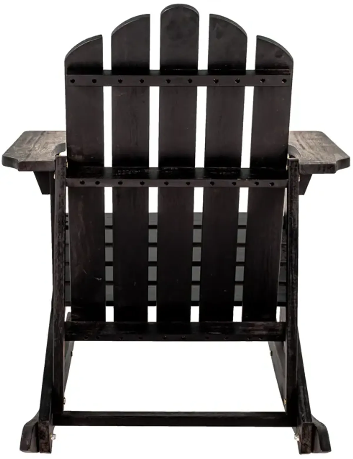 Kiawah Outdoor Patio Classic Acacia Wood Adirondack Rocking Chair