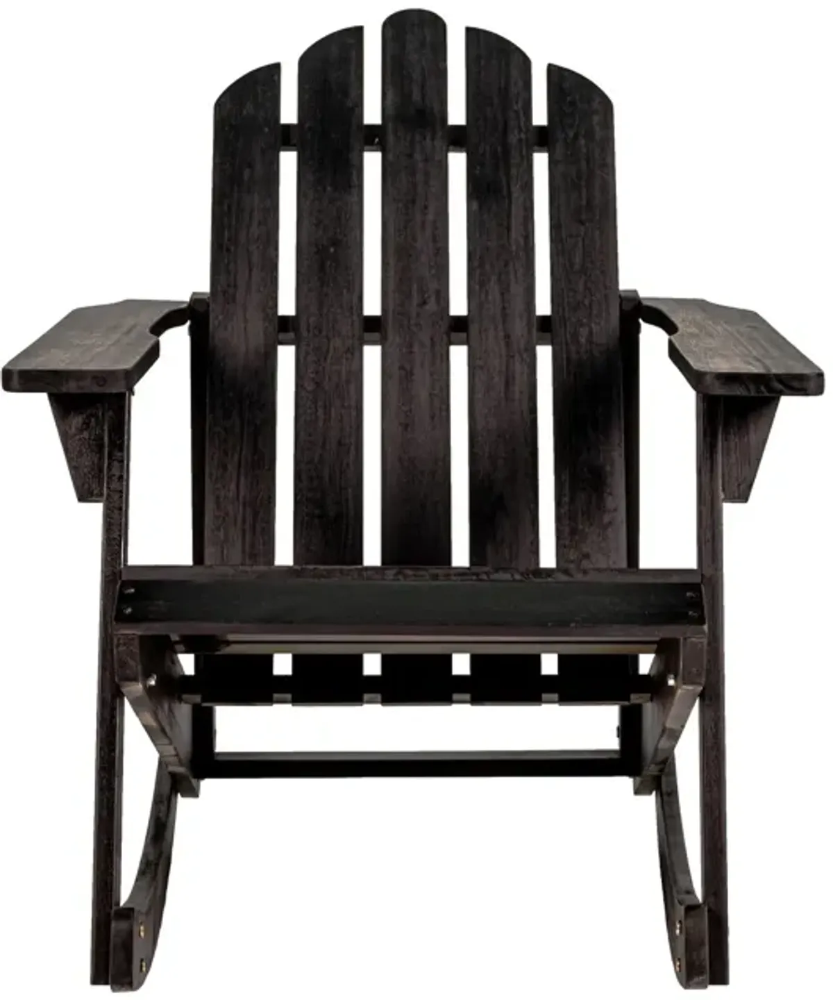 Kiawah Outdoor Patio Classic Acacia Wood Adirondack Rocking Chair