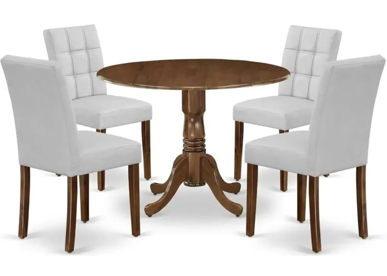 5 Piece Kitchen Dining Table Set consists A Modern Dining Table