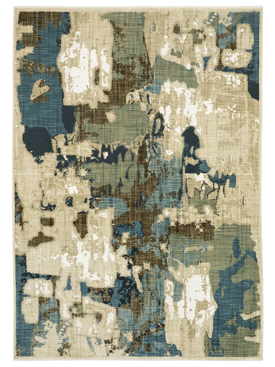 Reed 3'3" x 5' Beige Rug