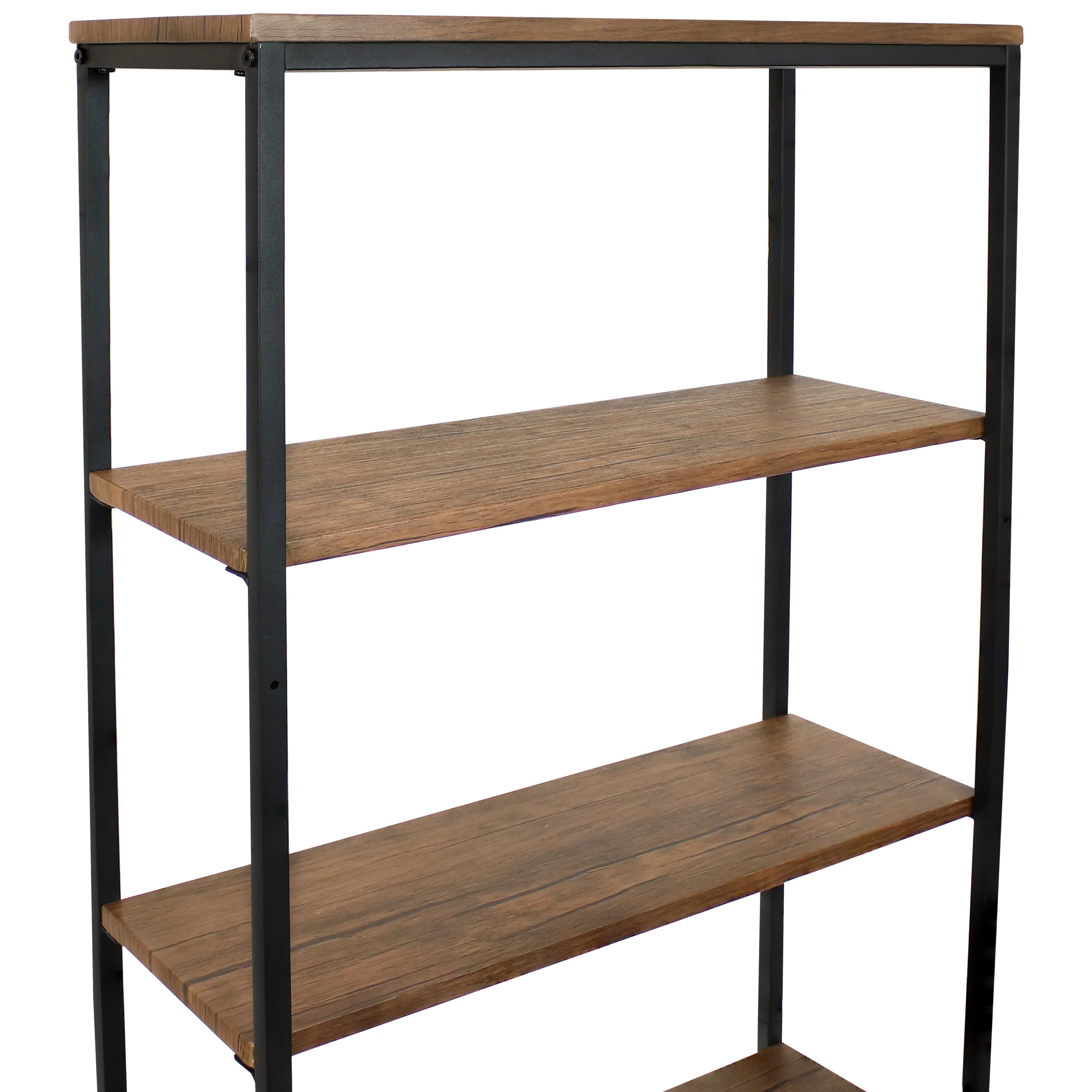 Sunnydaze 4-Tier Industrial Over-the-Toilet Storage Shelf