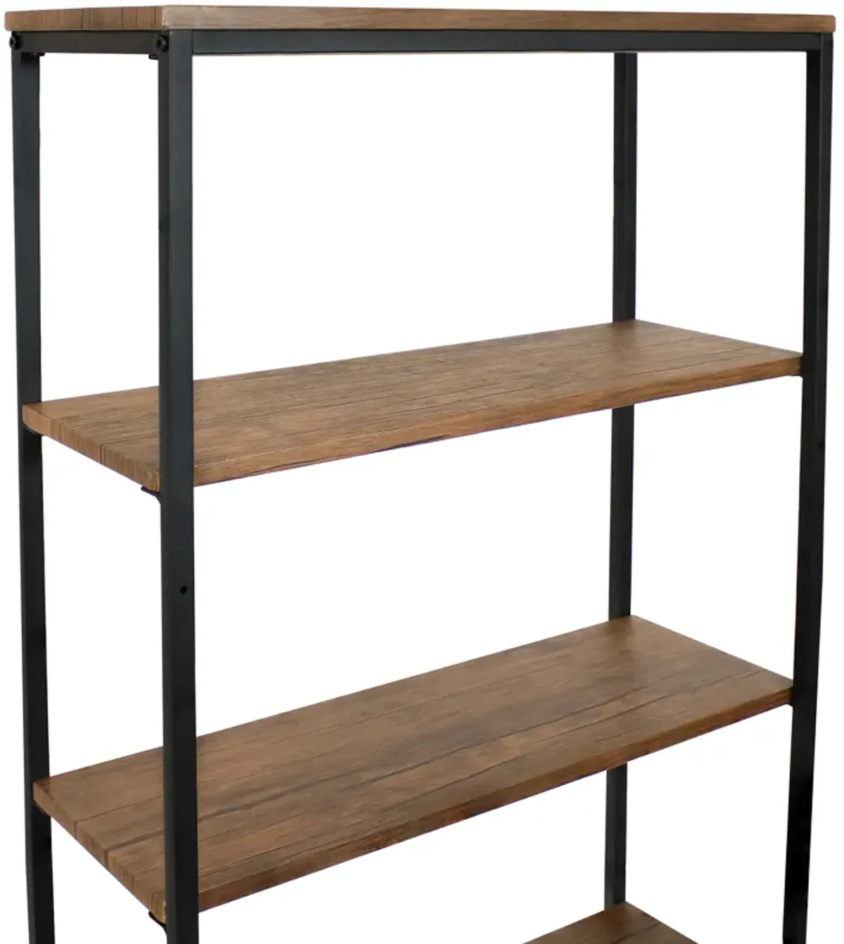 Sunnydaze 4-Tier Industrial Over-the-Toilet Storage Shelf