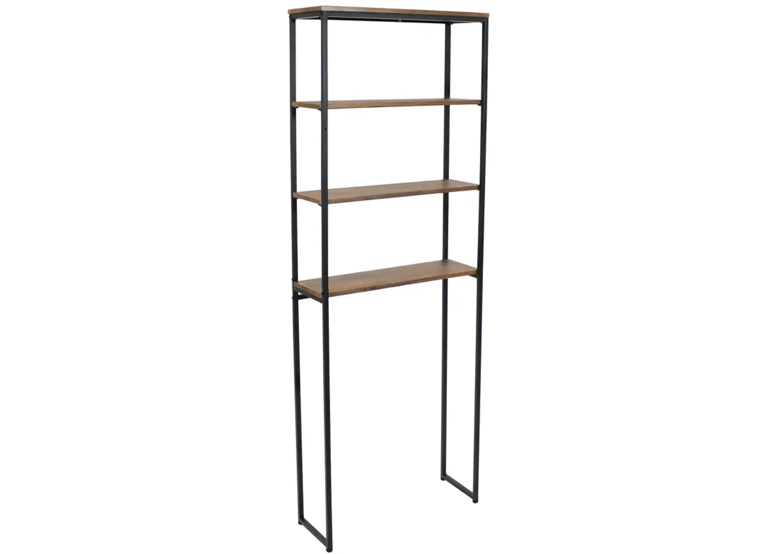 Sunnydaze 4-Tier Industrial Over-the-Toilet Storage Shelf