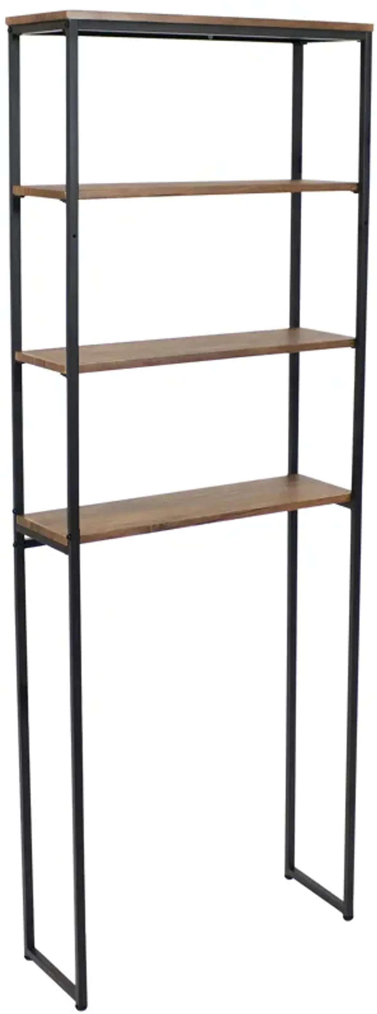 Sunnydaze 4-Tier Industrial Over-the-Toilet Storage Shelf