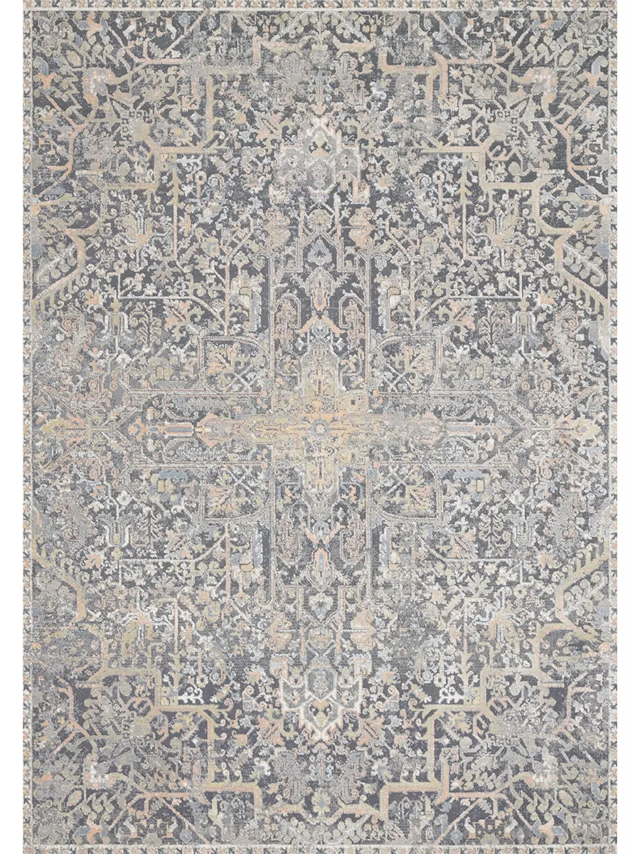 Lucia Charcoal/Multi 9'3" x 13'3" Rug