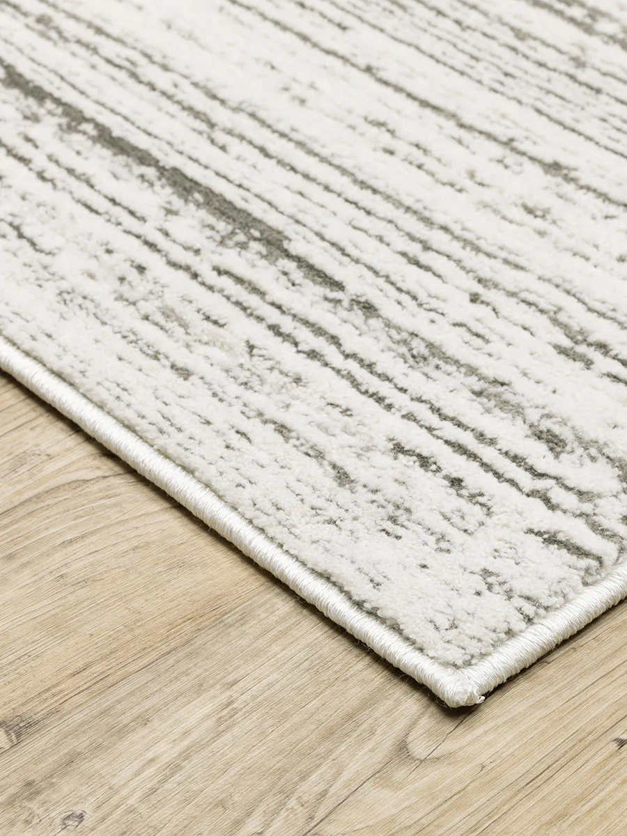 Montecito 3'3" x 5' White Rug