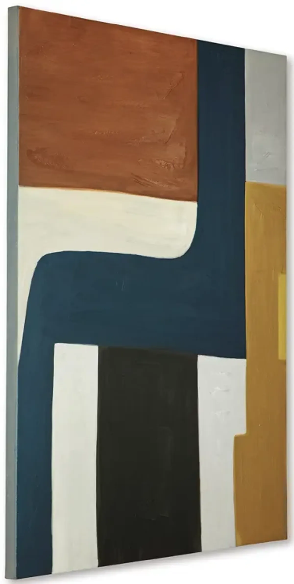 Sawyer Wall Art, Multicolor Abstract Modernist Design, Canvas 36x48 - Benzara