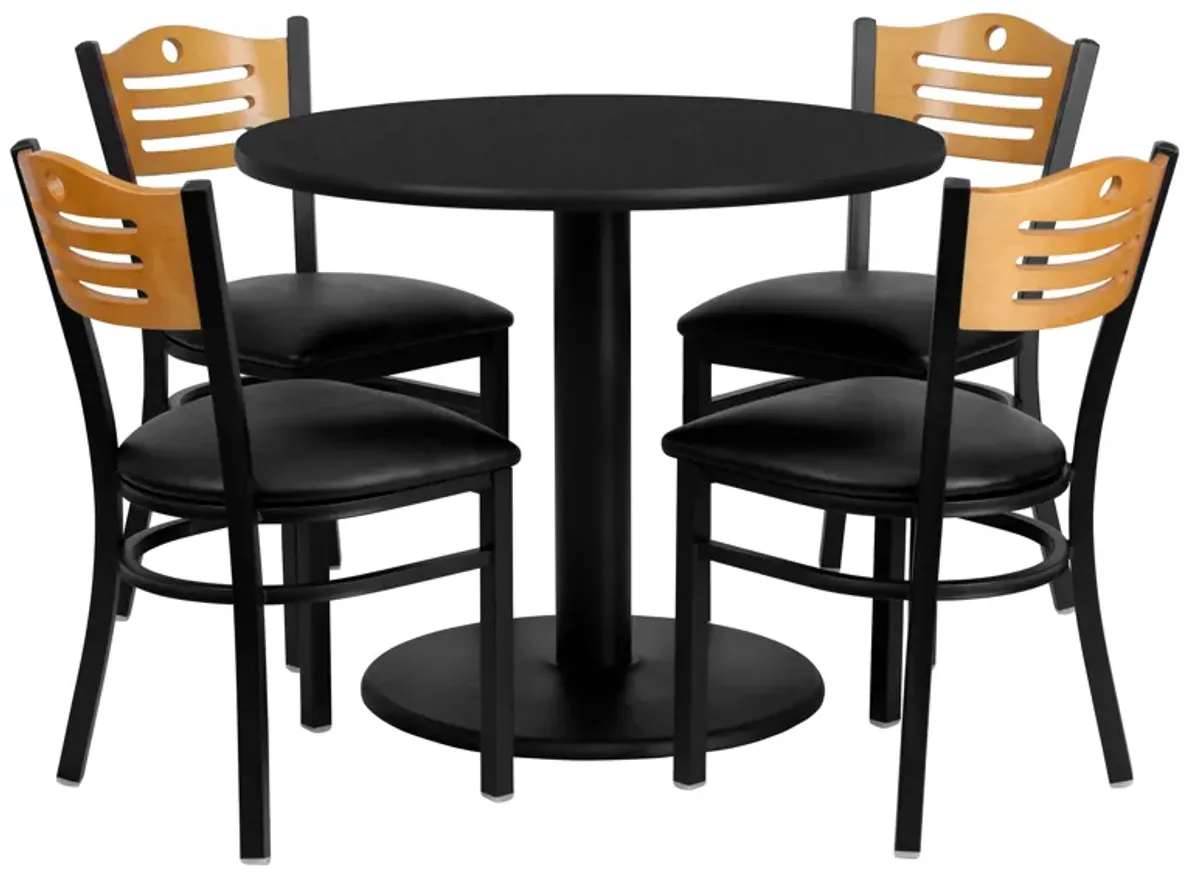 Laminate Restaurant Table and Chair Sets