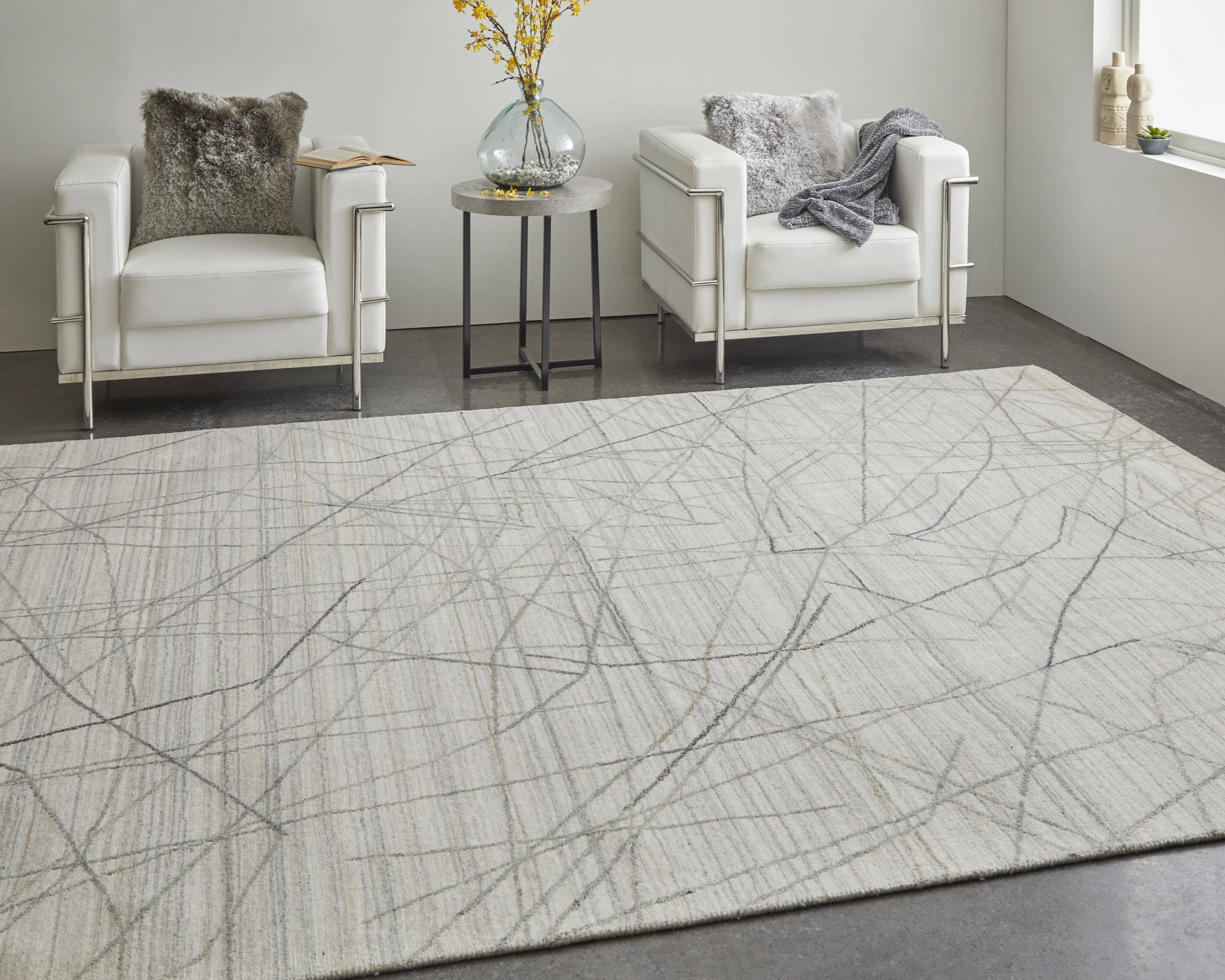 Whitton 8894F Ivory/Gray 2' x 3' Rug