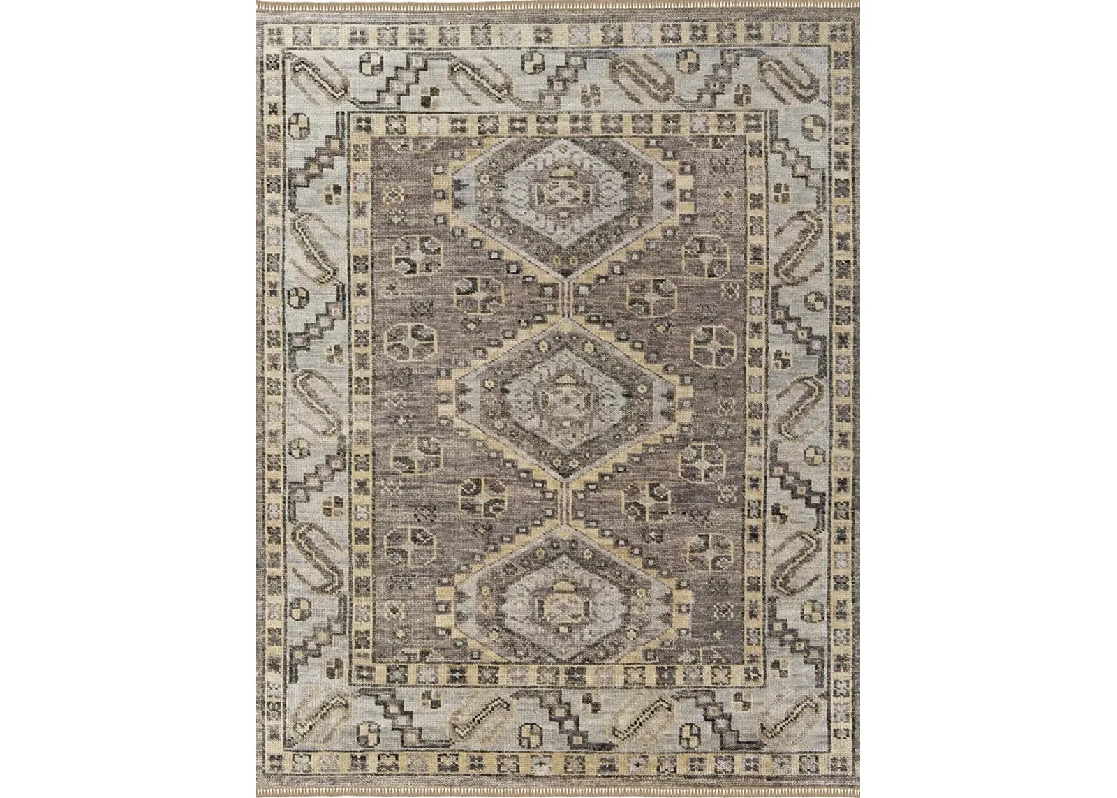 Fillmore 6943F 2' x 3' Brown/Gray Rug