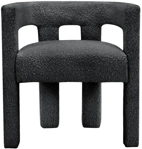 Meridian Furniture Athena Boucle Fabric Accent/Dining Chair