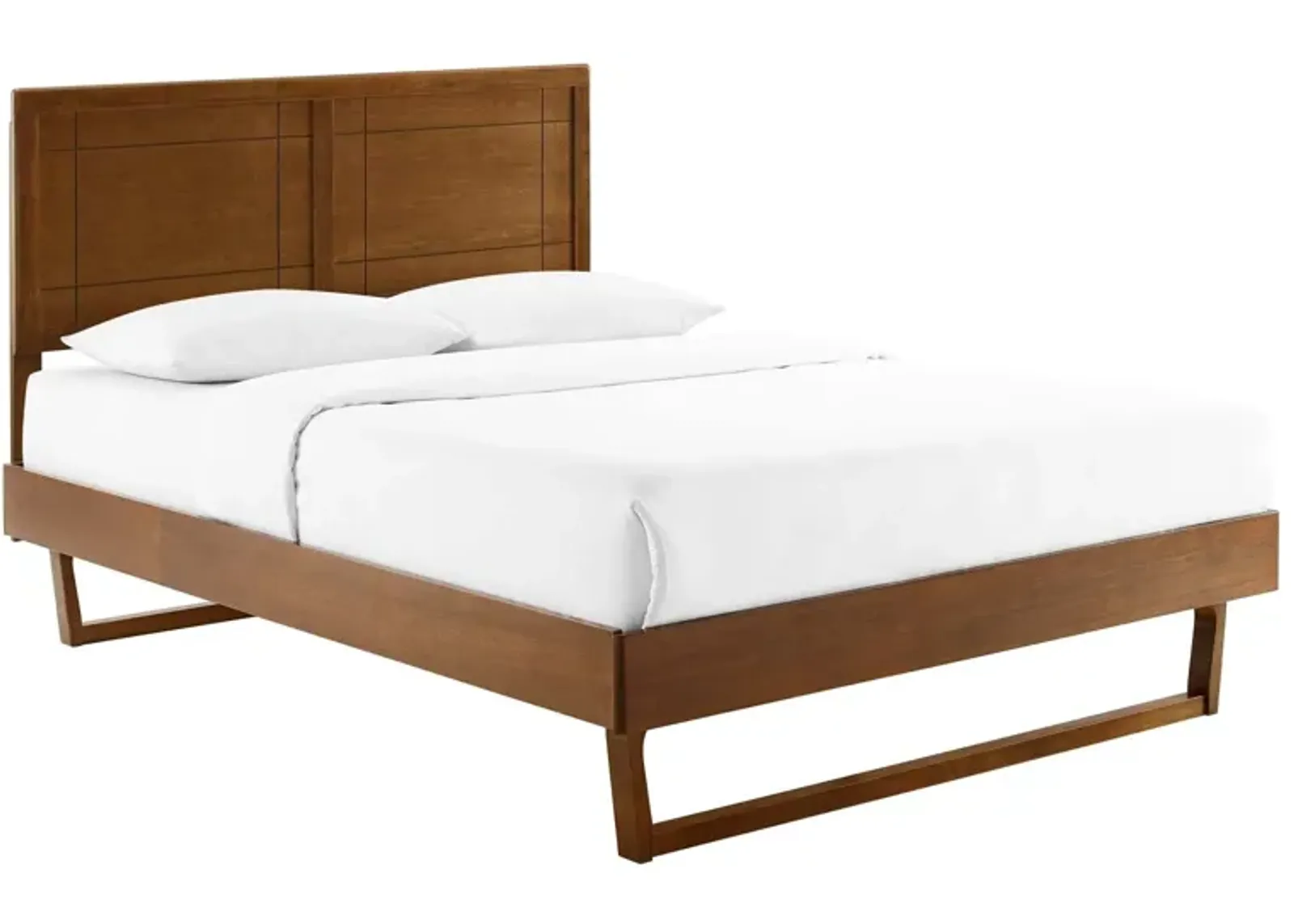 Modway - Marlee Twin Wood Platform Bed with Angular Frame