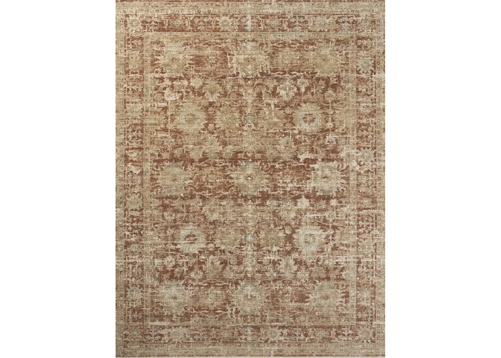 Heritage HER-03 Brick / Multi 2''5" x 8' Rug by Patent Pending