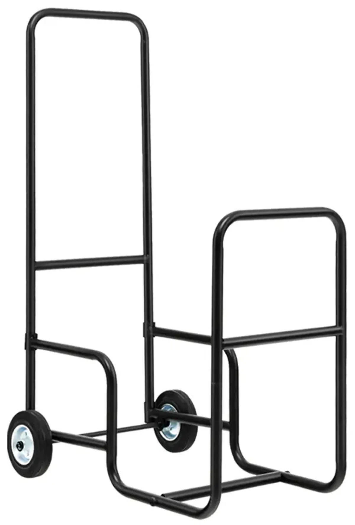 Firewood Log Cart Carrier with Anti-Slip and Wear-Resistant Wheels