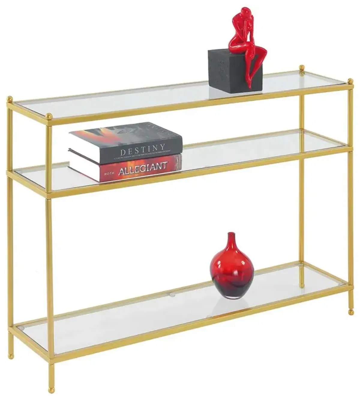 Convenience Concepts Royal Crest Console Table