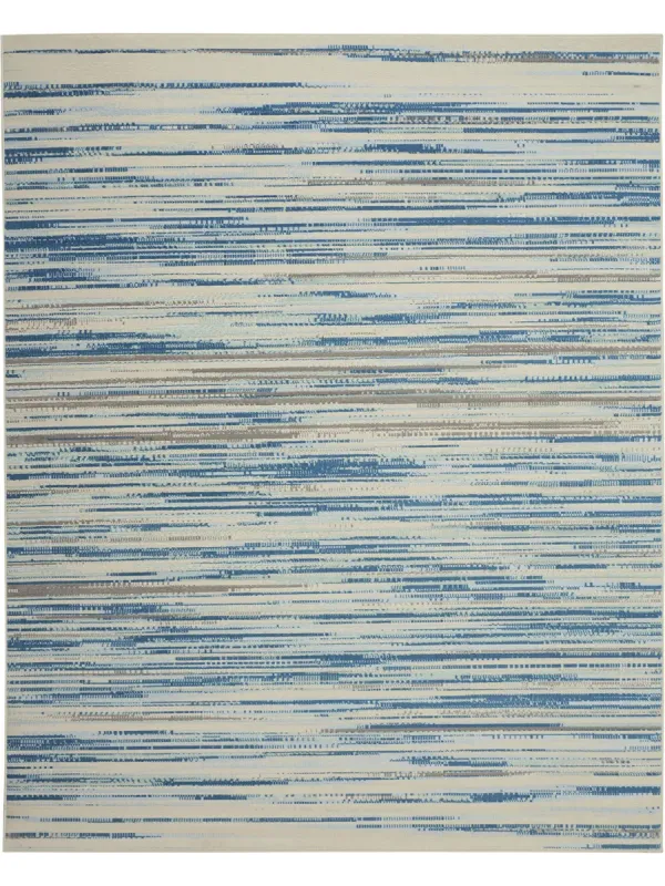 Jubilant JUB04 Blue 7'10" x 9'10" Rug