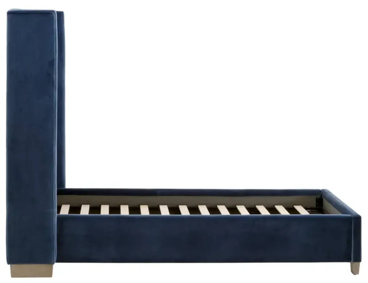 Chandler Twin Bed, Denim