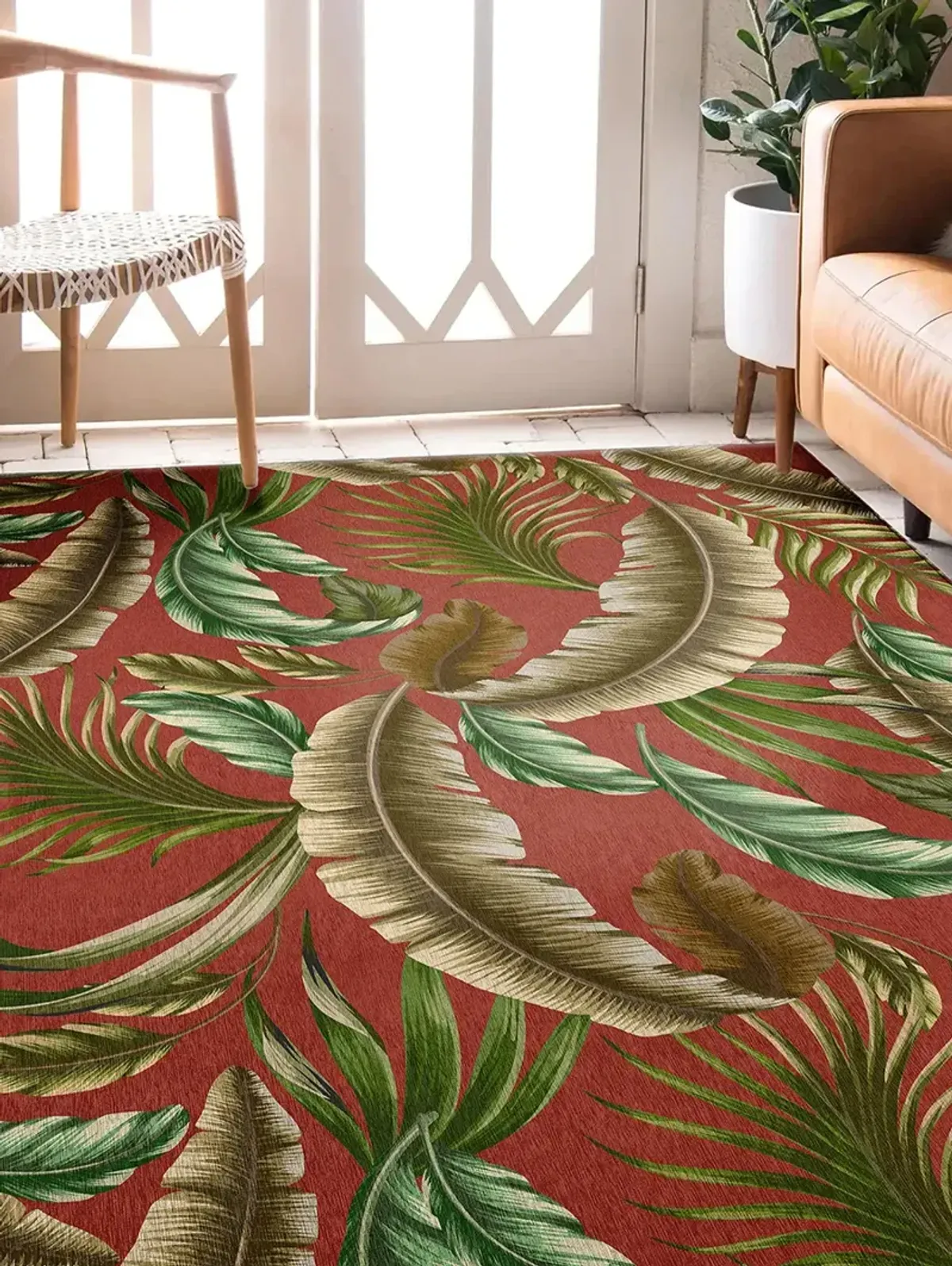 Tropics TC1 Paprika 10' x 14' Rug