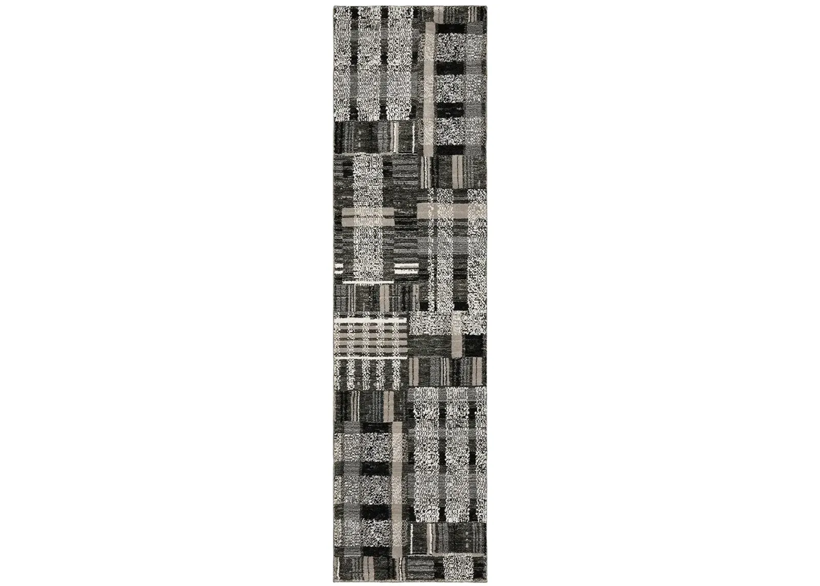 Atlas 2'3" x 8' Black Rug