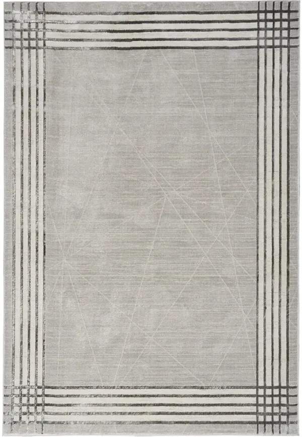 Desire DSR01 Gray/Silver 5'3" x 7'3" Rug